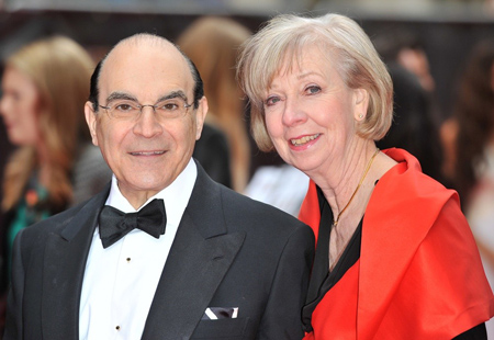 David Suchet and Sheila Ferris married in 1976.